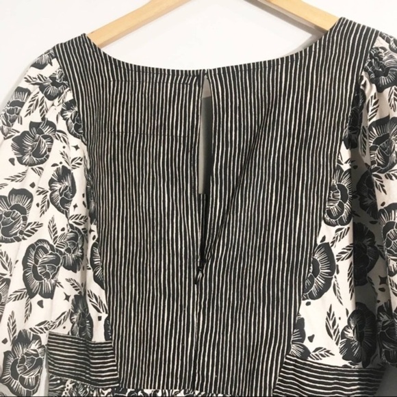 ANTHROPOLOGIE Adrienne Flounced Midi Dress - Picture 11 of 16